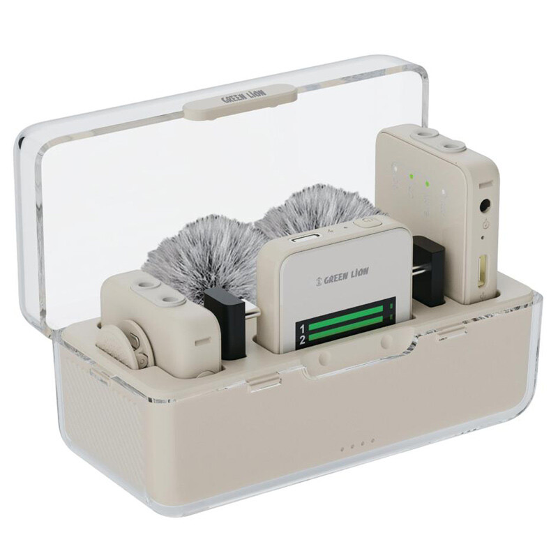 میکروفون یقه ای بی سیم Green Lion GLM-Professional