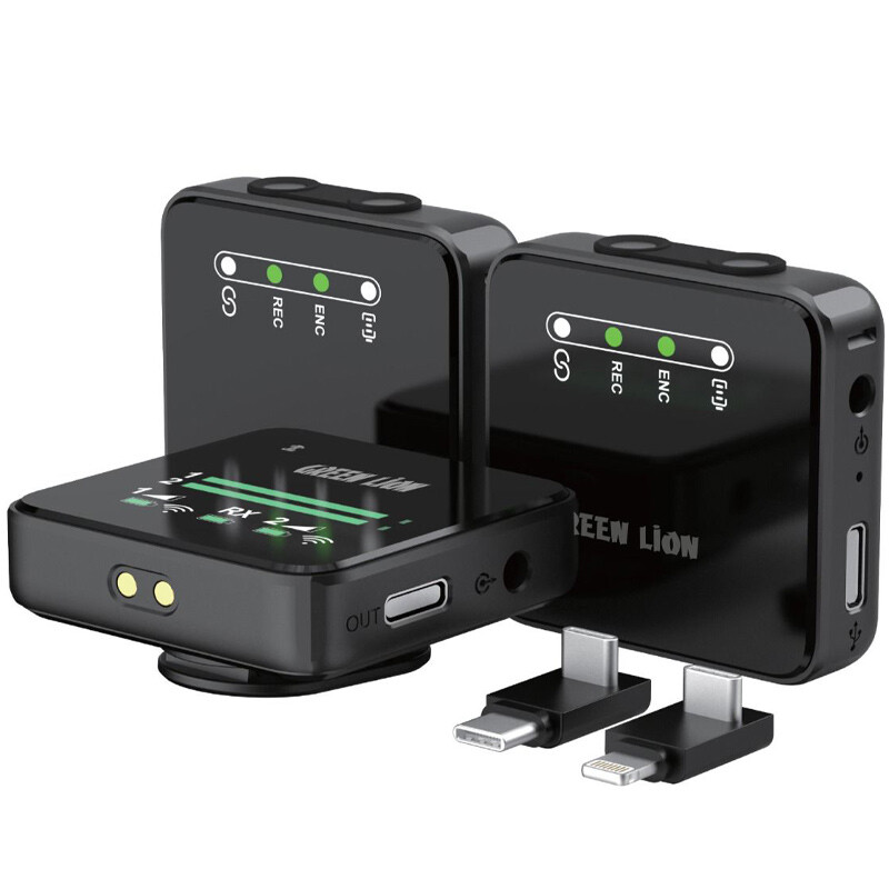 میکروفون یقه ای بی سیم Green Lion GLM-Professional