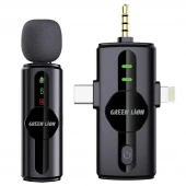 میکروفون یقه ای بی سیم Green Lion GM-79X