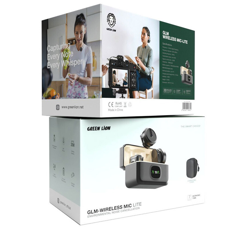 میکروفون یقه ای بی سیم Green Lion GLM Lite