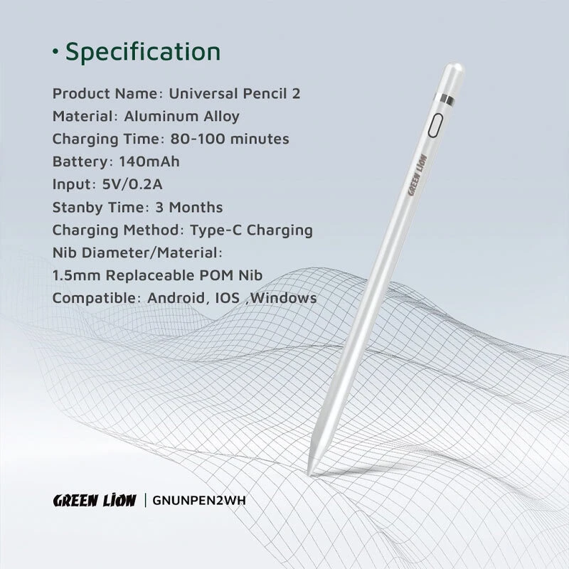 قلم لمسی Green Lion Universal Pencil 2