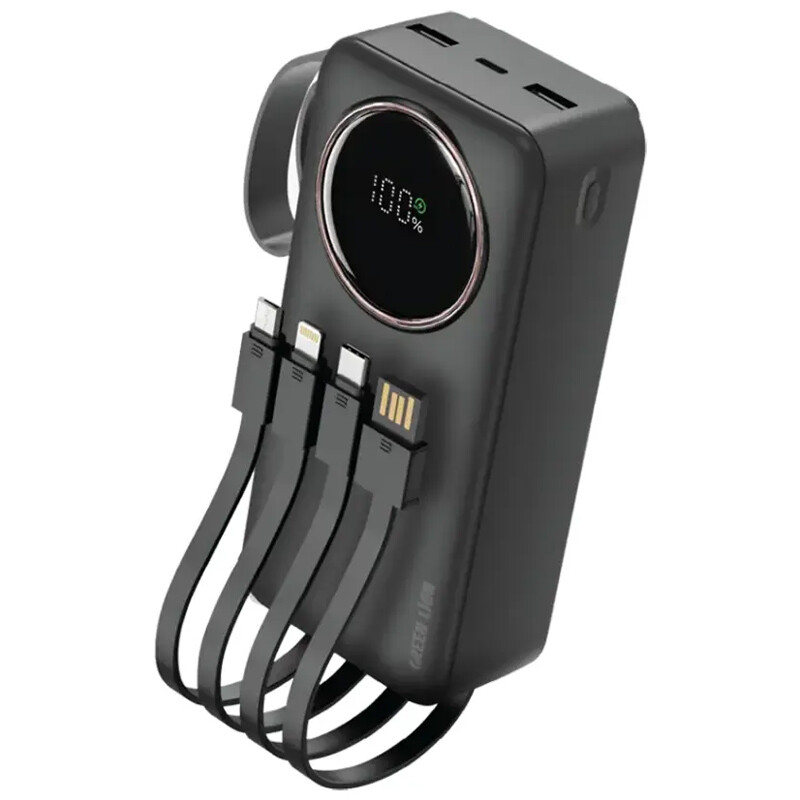پاور بانک فست شارژ گرین لاین Power Pulse GL-PX13 PD QC3.0 22.5W ظرفیت 30000 میلی آمپر ساعت