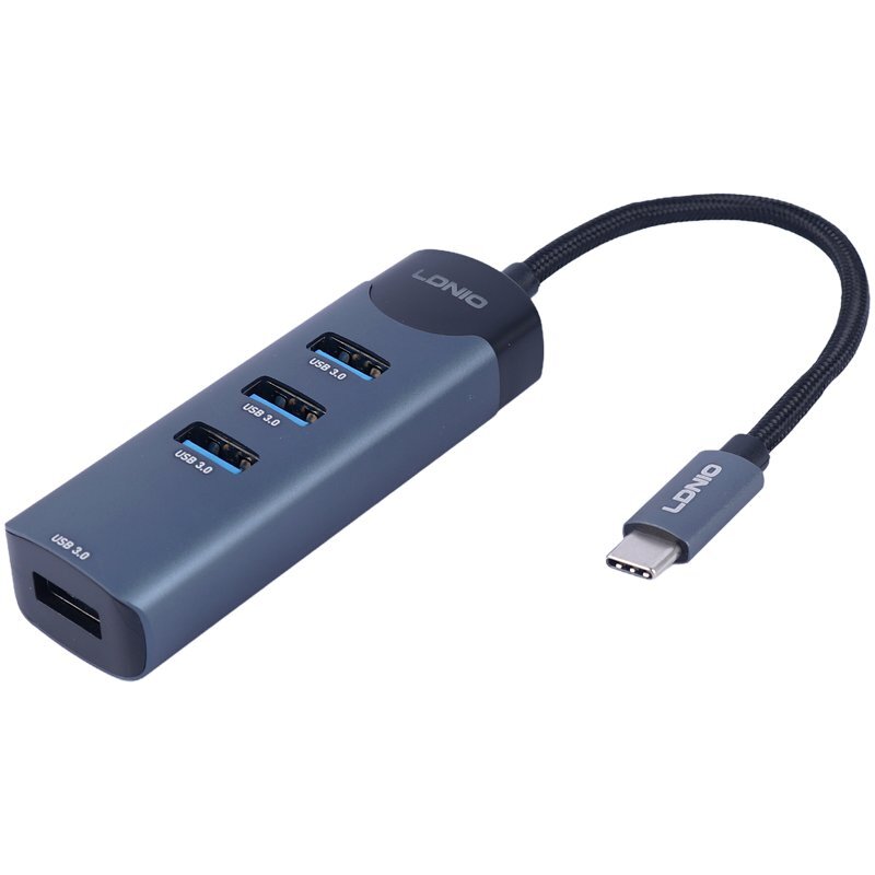 هاب 4 پورت Type-C الدینیو DS-134C