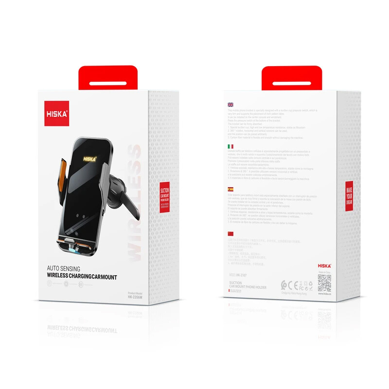 هولدر و شارژر وایرلس 15 وات هیسکا HK-2356W