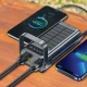 پاور بانک خورشیدی فست شارژ گرین لاین Solar X GLPX49 QC3.0 PD 22.5W ظرفیت 30000 میلی آمپر ساعت