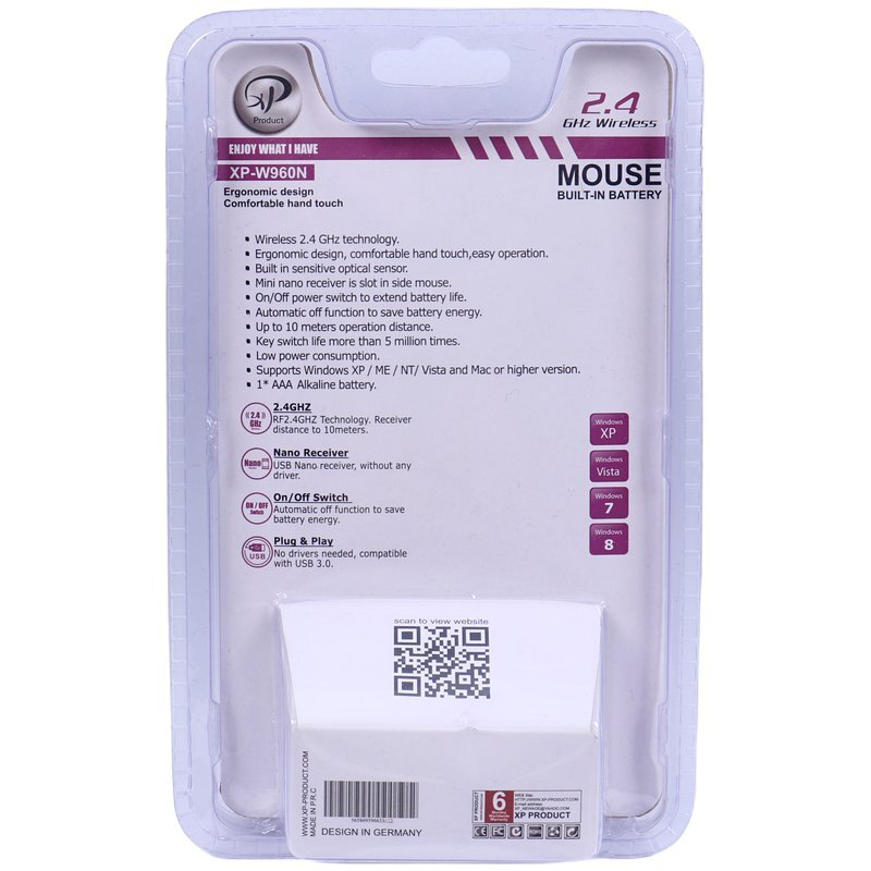 موس بی سیم ایکس پی پروداکت XP-W960N