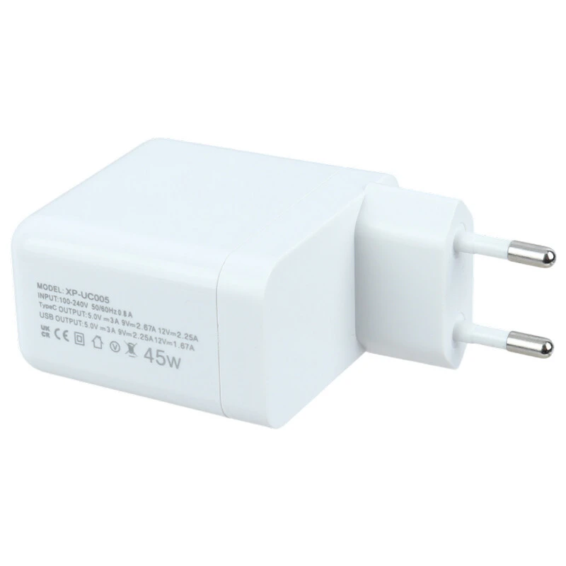 شارژر دیواری 45 وات ایکس پی پروداکت XP-UC005 QC3.0 PD 3A