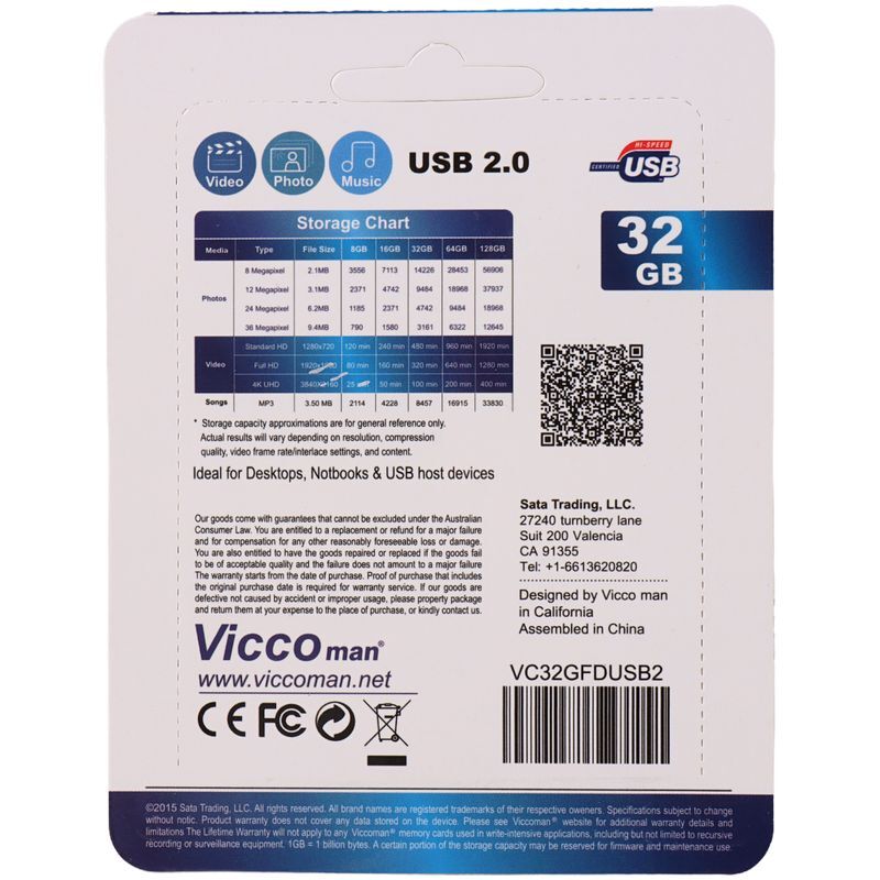 فلش 32 گیگ ویکومن Vicco Man VC246