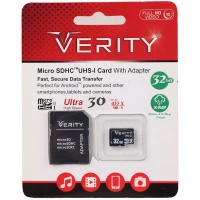 رم میکرو 32 گیگ وریتی Verity Pro 433x U1 C10 30MB/s + خشاب