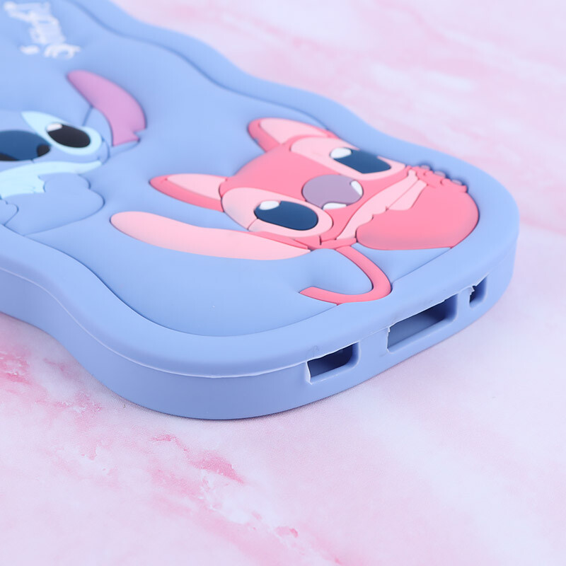 قاب سیلیکونی سامسونگ Galaxy A06 عروسکی برجسته طرح Stitch