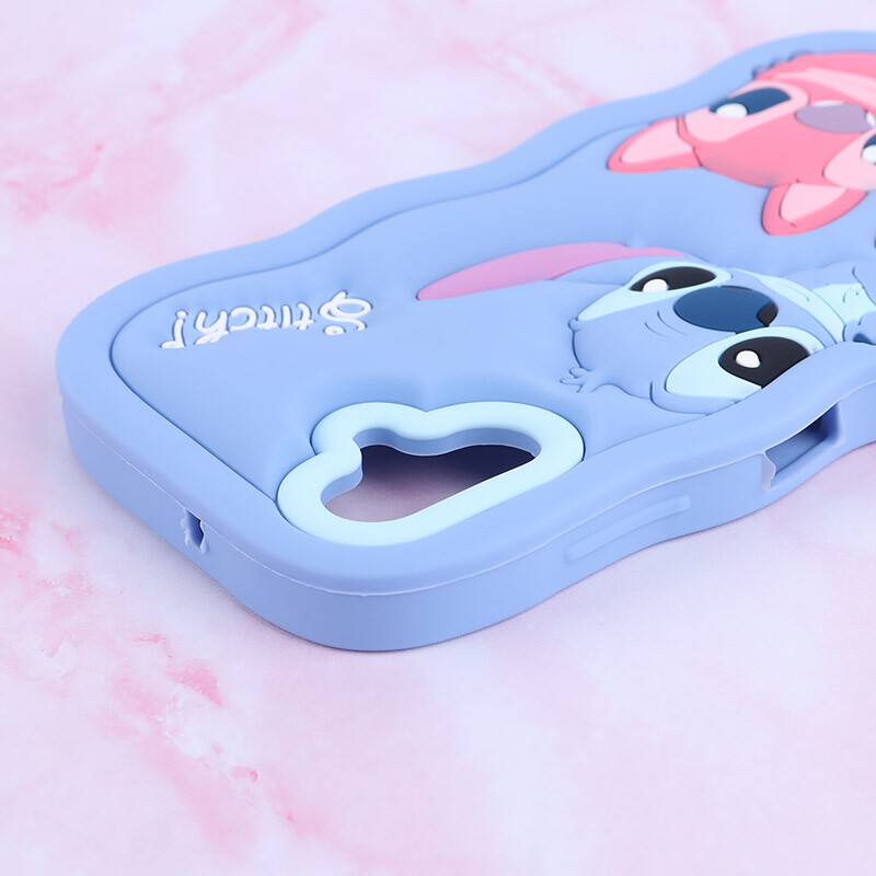 قاب سیلیکونی سامسونگ Galaxy A06 عروسکی برجسته طرح Stitch
