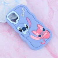 قاب سیلیکونی سامسونگ Galaxy A12 / M12 عروسکی برجسته طرح Stitch