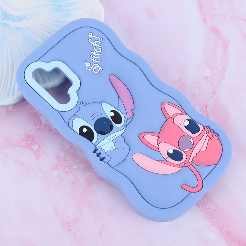 قاب سیلیکونی سامسونگ Galaxy A13 4G عروسکی برجسته طرح Stitch
