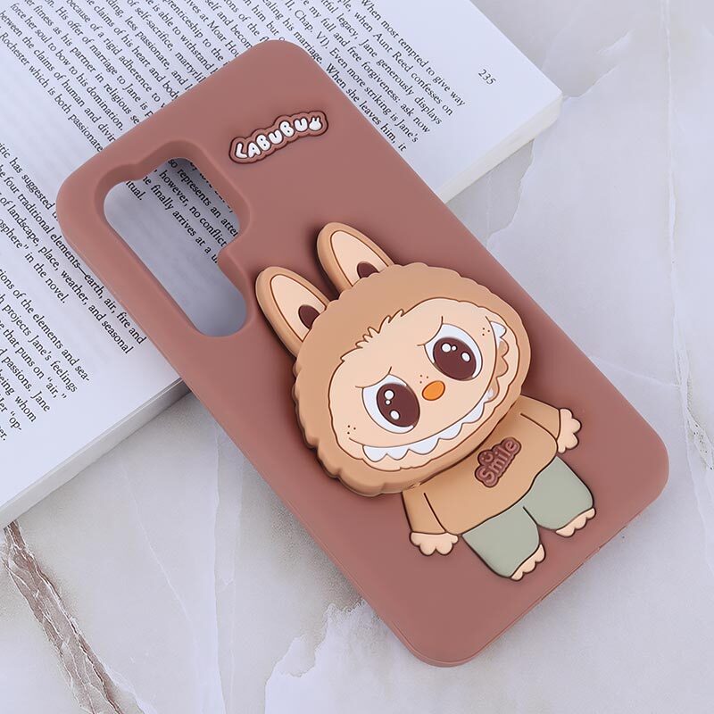 قاب سیلیکونی سامسونگ Galaxy S24 Ultra پاپ سوکت دار طرح Labubu