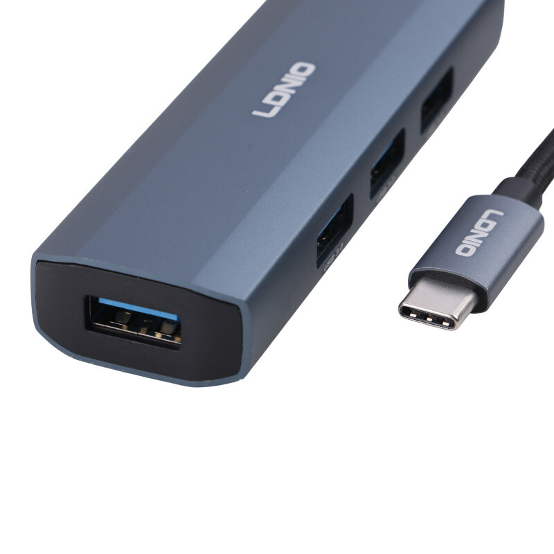 هاب 4 پورت Type-C الدینیو DS-114C