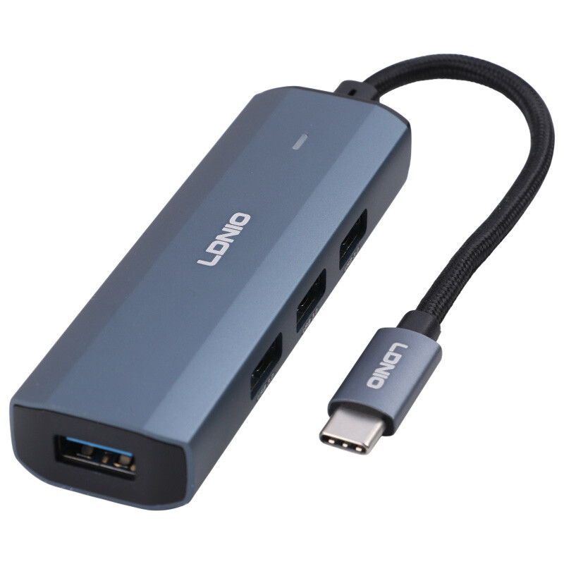 هاب 4 پورت Type-C الدینیو DS-114C