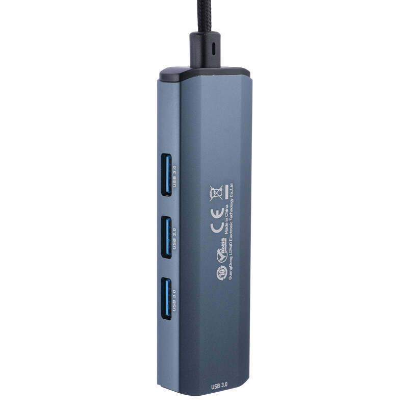 هاب 4 پورت Type-C /USB الدینیو DS-114UC