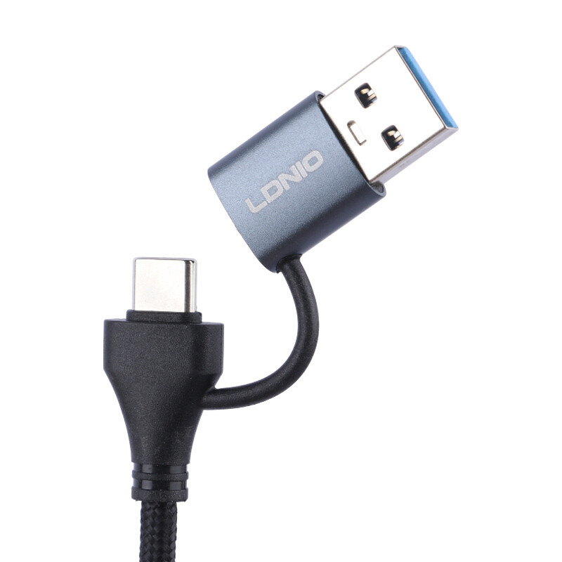 هاب 4 پورت Type-C /USB الدینیو DS-114UC