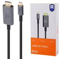 کابل تبدیل Type-C به HDMI بیوا HDMI-01 طول 2 متر