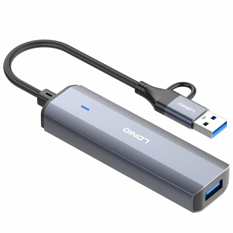 هاب 4 پورت Type-C /USB الدینیو DS-114UC