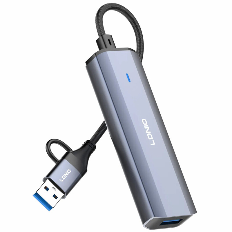 هاب 4 پورت Type-C /USB الدینیو DS-114UC
