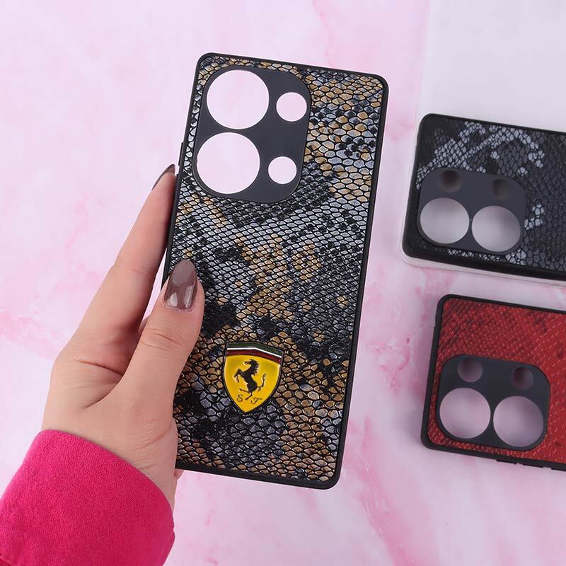 قاب پوست ماری Ferrari محافظ لنزدار