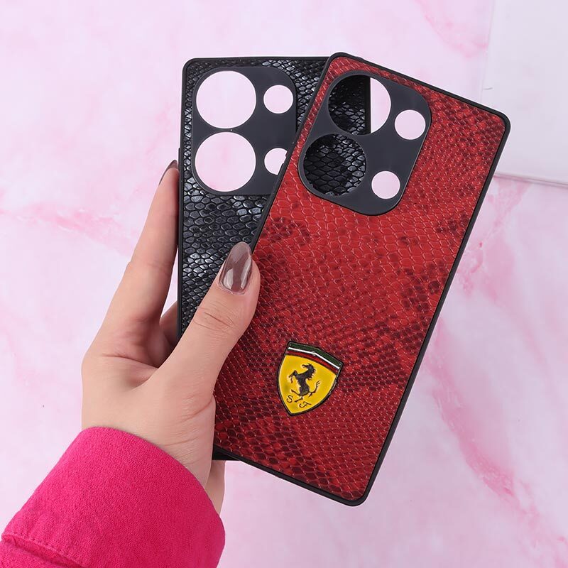 قاب پوست ماری Ferrari محافظ لنزدار