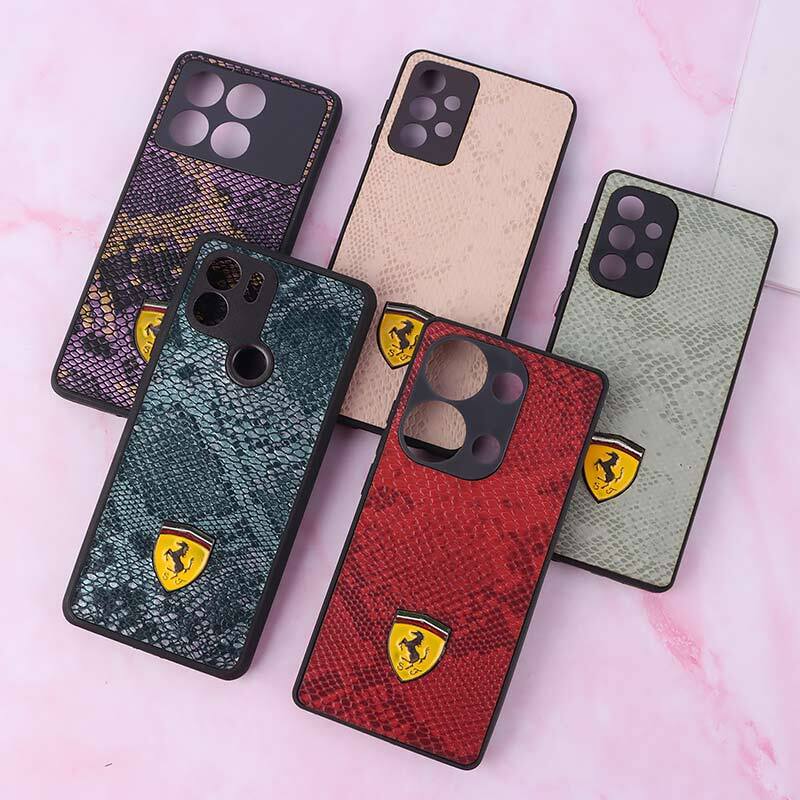 قاب پوست ماری Ferrari محافظ لنزدار