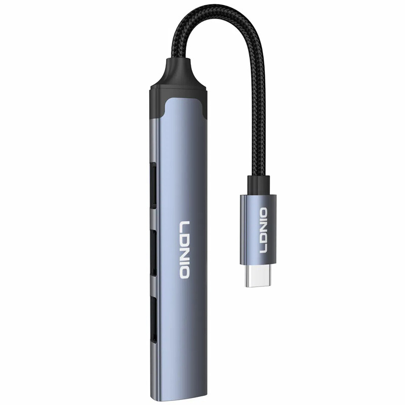 هاب 4 پورت Type-C الدینیو DS-104C
