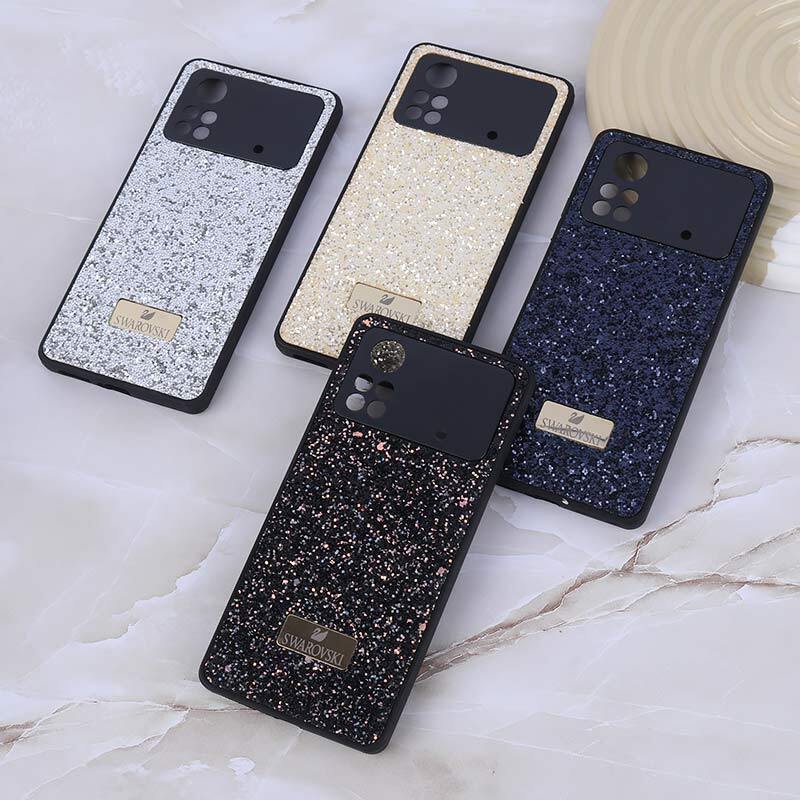 قاب شاینی Swarovski شیائومی Poco X4 Pro 5G محافظ لنزدار