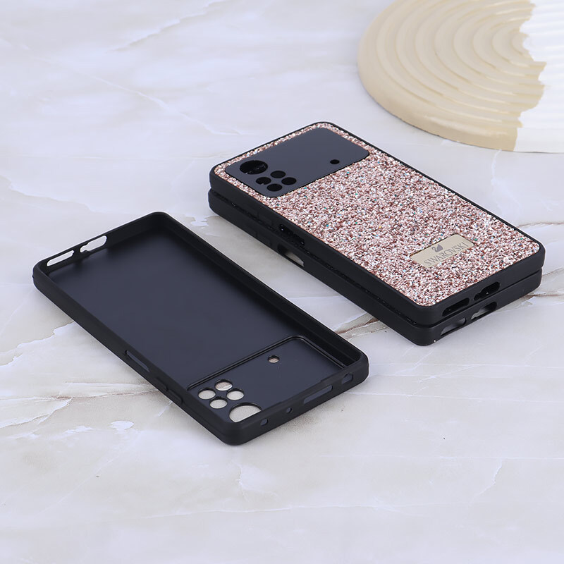قاب شاینی Swarovski شیائومی Poco X4 Pro 5G محافظ لنزدار