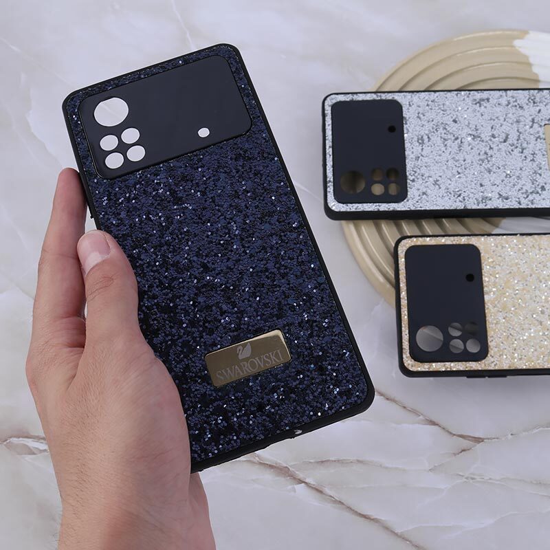 قاب شاینی Swarovski شیائومی Poco X4 Pro 5G محافظ لنزدار