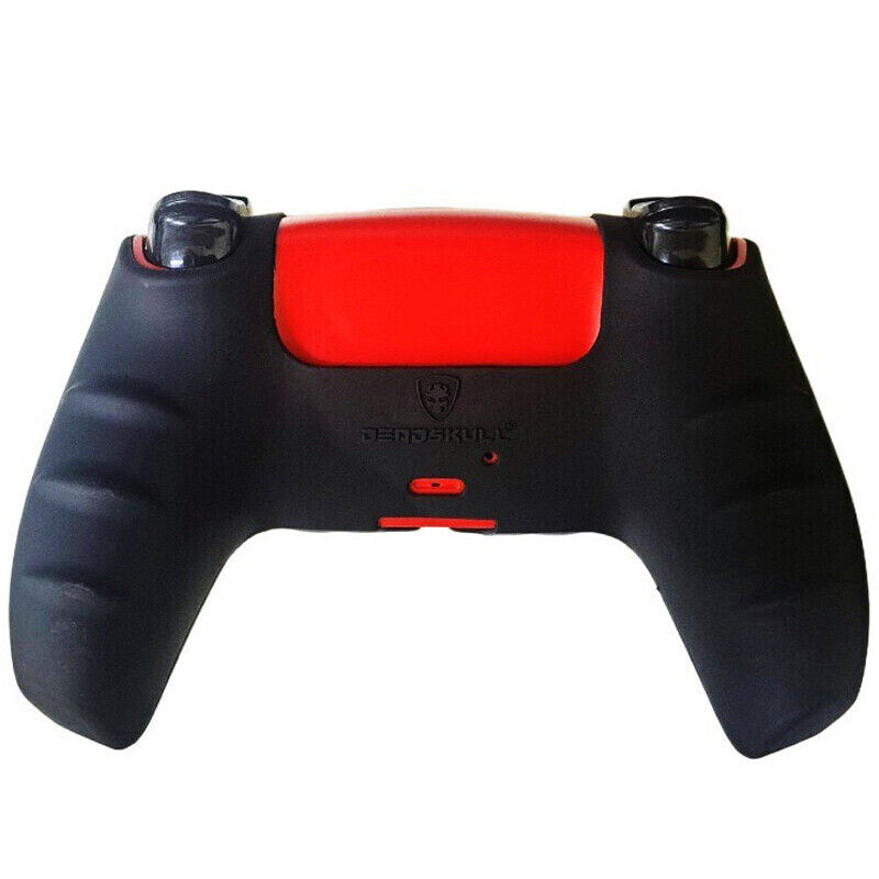 روکش دسته بازی Deadskull PS5 طرح DeathLoop زمینه مشکی زرد