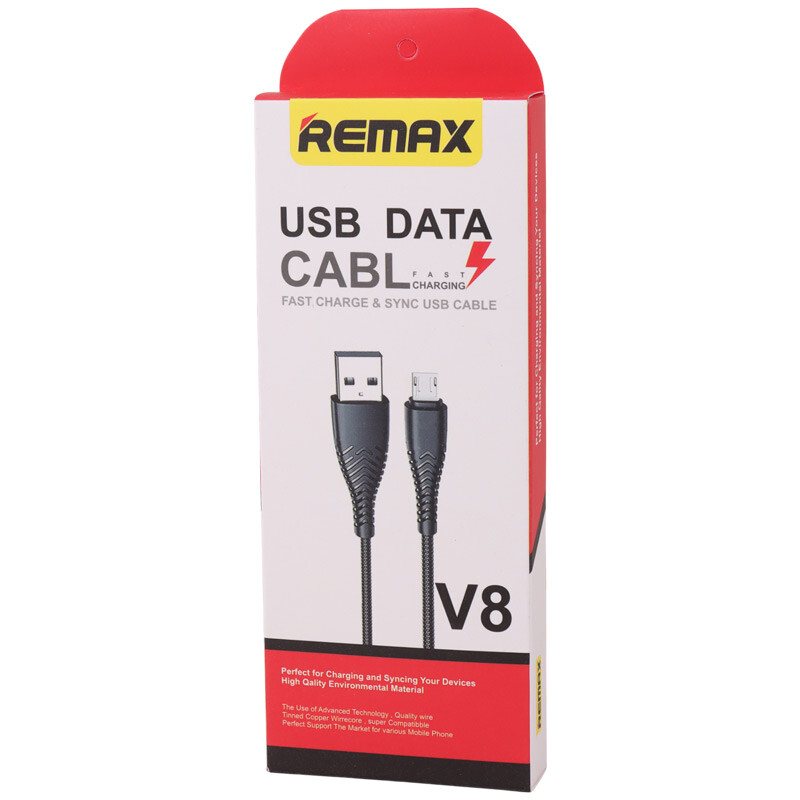 کابل میکرو یو اس بی ریمکس V8 Highcopy طول 1 متر