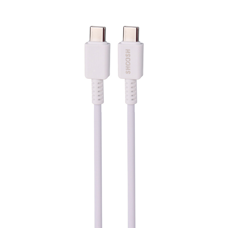 کابل دو سر تایپ سی فست شارژ 5 آمپر شوش SH202C طول 1.1 متر