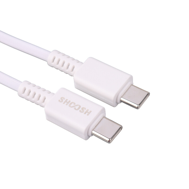 کابل دو سر تایپ سی فست شارژ 5 آمپر شوش SH202C طول 1.1 متر