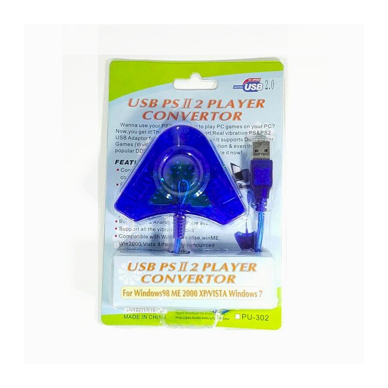 تبدیل دسته پلی استیشن 2 به PU-302 USB