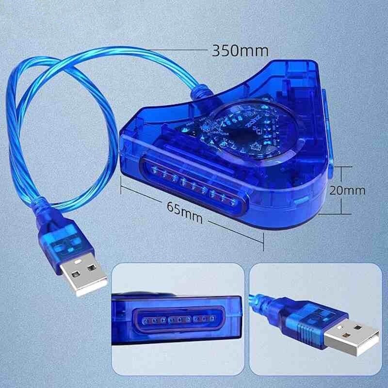 تبدیل دسته پلی استیشن 2 به PU-302 USB