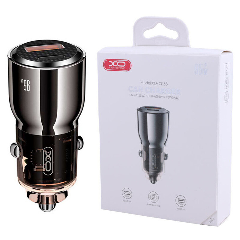 شارژر فندکی 65 وات ایکس او XO-CC58