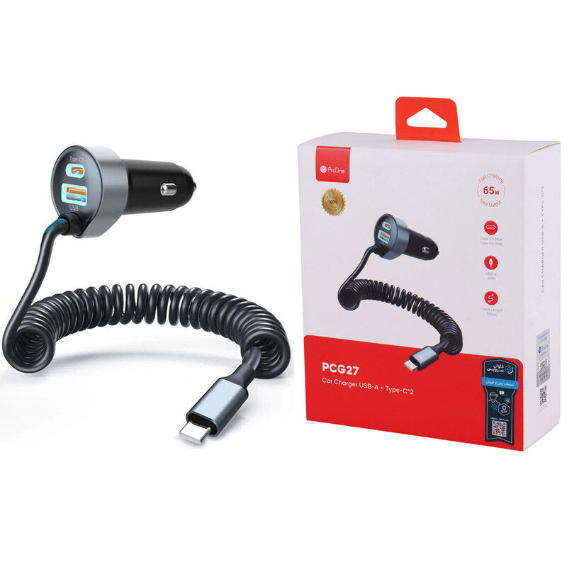 شارژر فندکی 35 وات پرووان PCG27