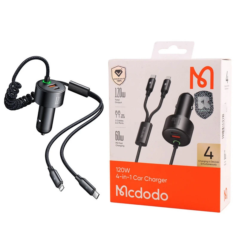 شارژر فندکی 60 وات مک دودو CC-037