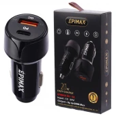 شارژر فندکی فست شارژ Epimax EU-58 3A QC3.0 PD 20W