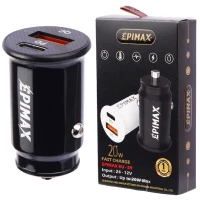 شارژر فندکی فست شارژ Epimax EU-59 3A QC3.0 PD 20W