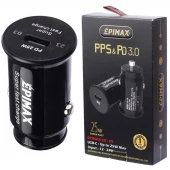 شارژر فندکی فست شارژ Epimax EU-79 3A QC3.0 PD 25W