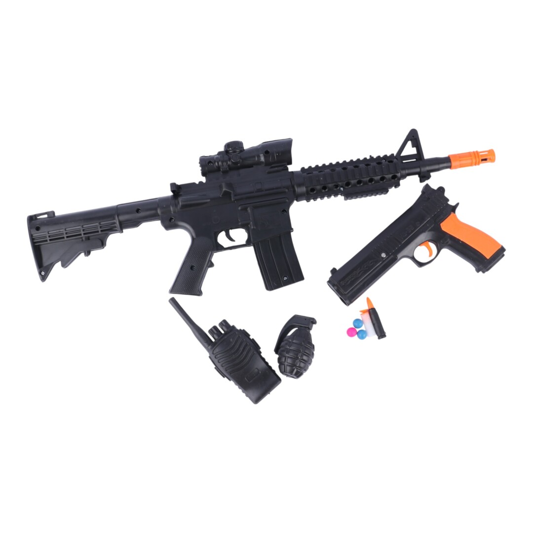 ست اسباب بازی تفنگ AHOO10 M16