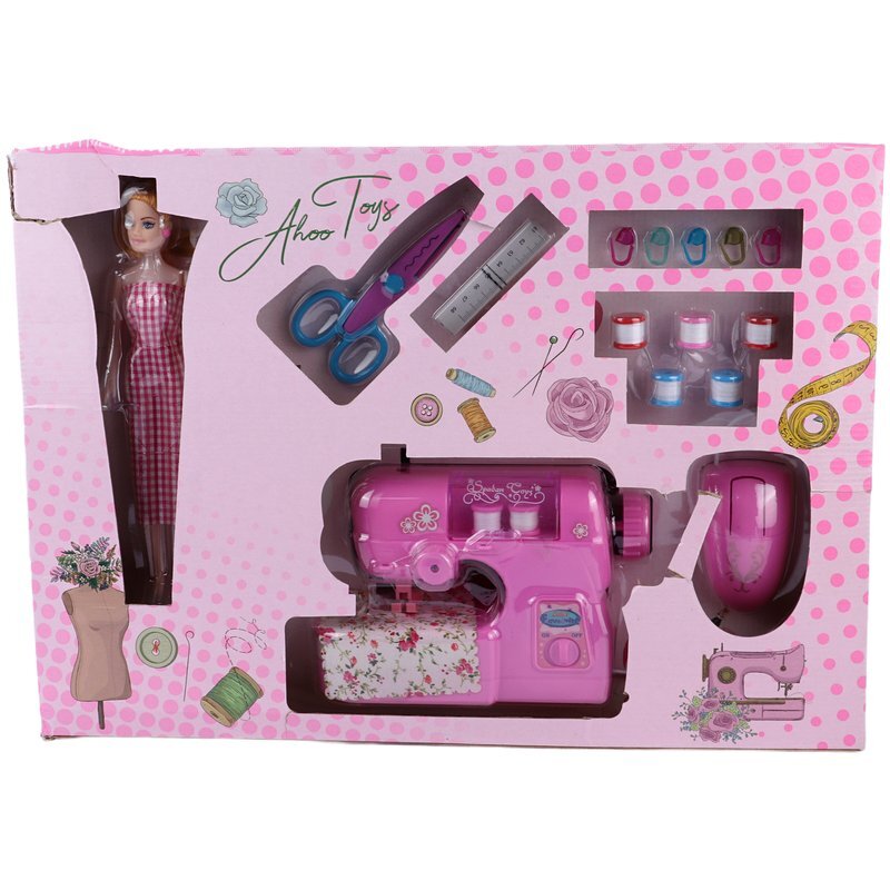 ست اسباب بازی چرخ خیاطی Ahoo Toys