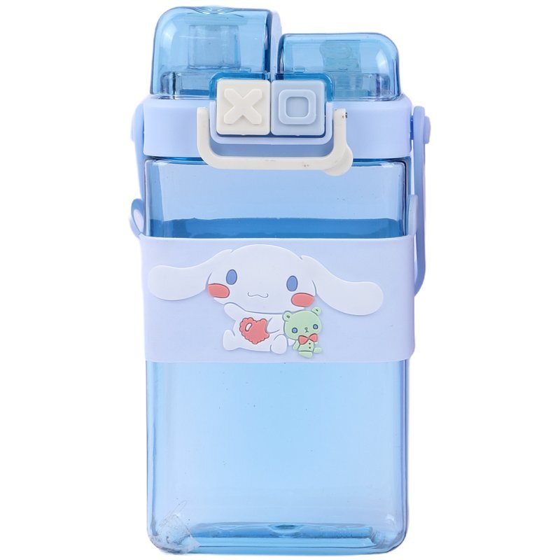 قمقمه 550 سی سی دو مخزنه دور سیلیکون طرح فانتزی کد 2