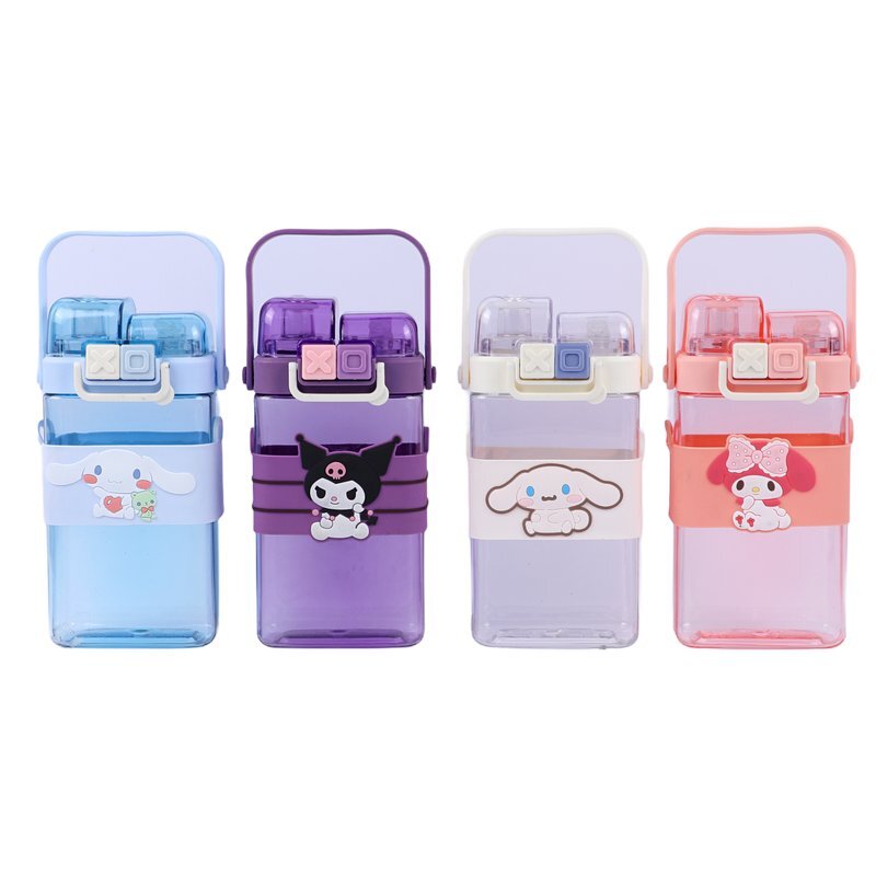 قمقمه 550 سی سی دو مخزنه دور سیلیکون طرح فانتزی کد 2