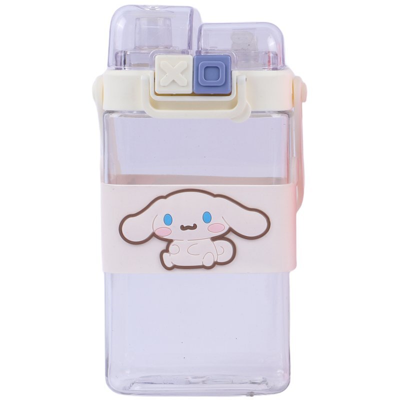 قمقمه 550 سی سی دو مخزنه دور سیلیکون طرح فانتزی کد 2