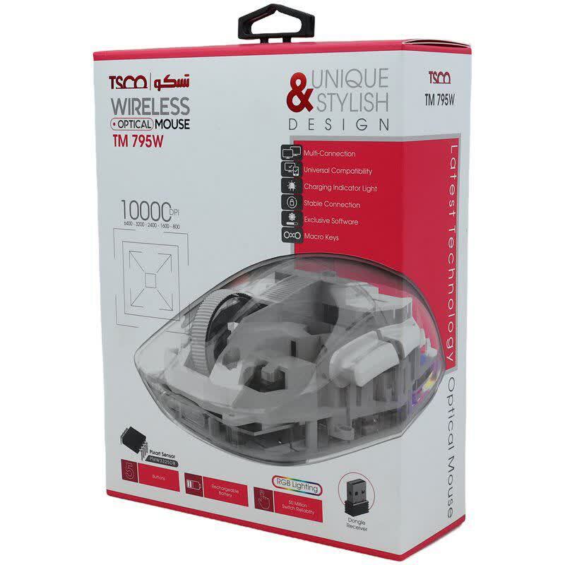 موس بی سیم تسکو TM 795W
